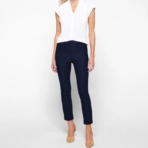 NWT Tribal Fia Cuffed Straight Trouser Navy Size 14 Stitch Fix